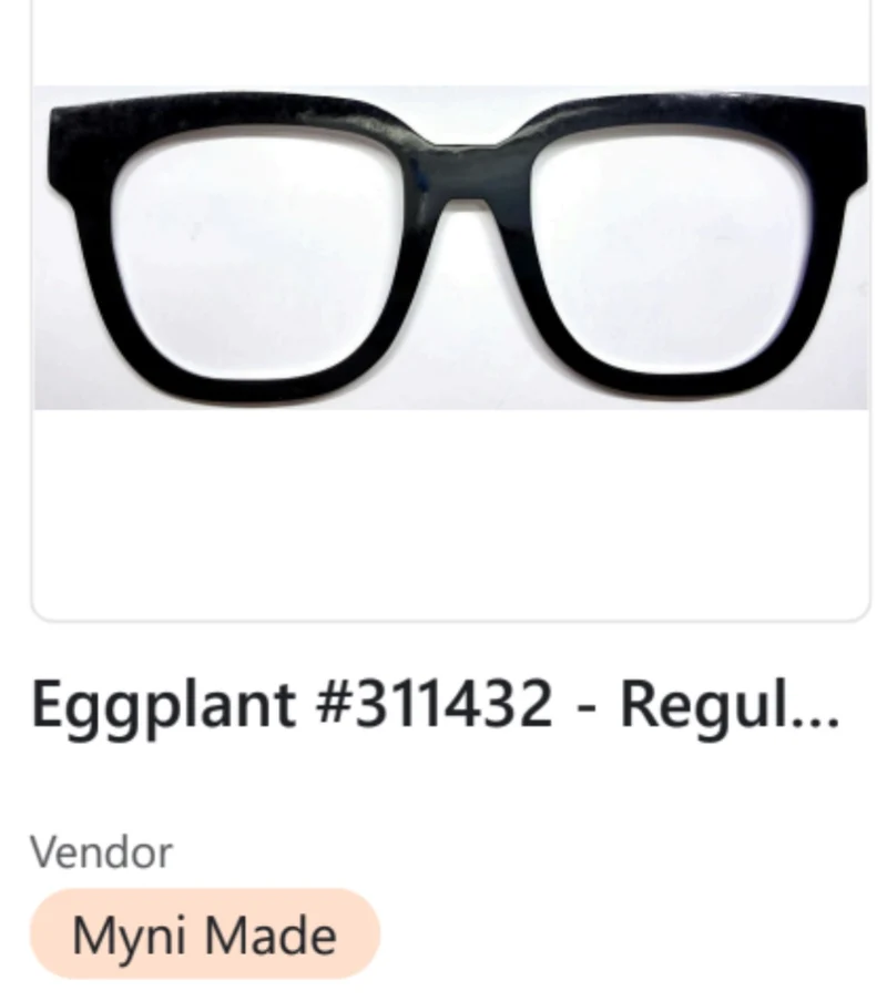 Myni Made Murphy Topper; Eggplant