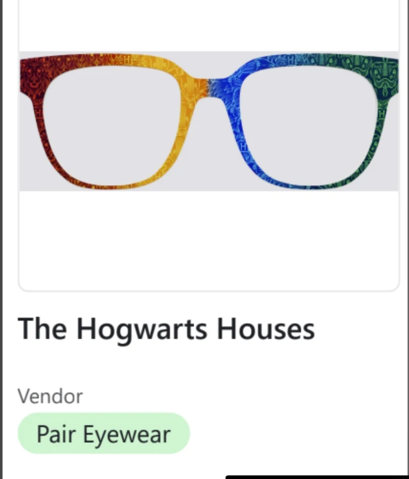 PAIR Murphy Topper; The Hogwarts Houses