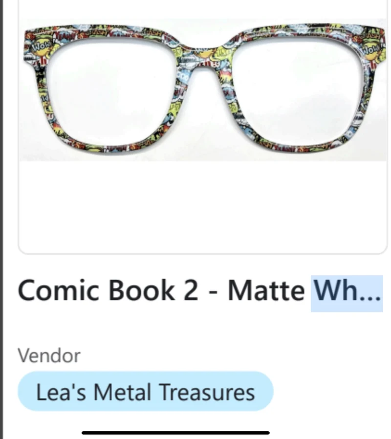 Resin Murphy Topper; Lea's Metal Treasures; Comic Book 2