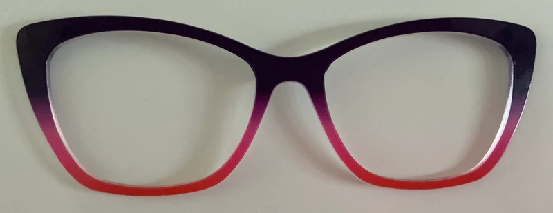 PAIR Wanda Topper, purple/pink/orange ombre