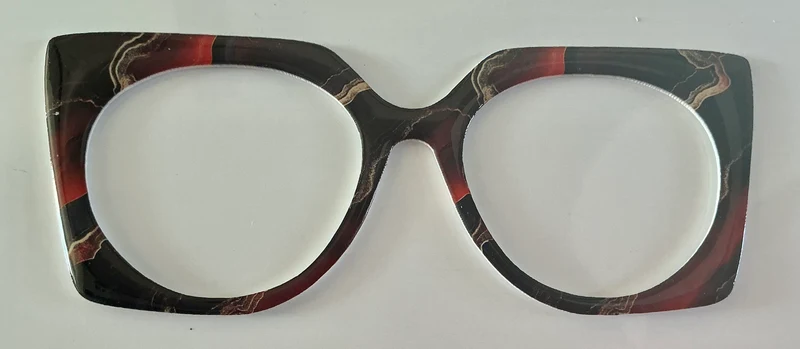 Zuri Topper; Melissa's Magnetic Marvels; Creator, black/red/gold swirls