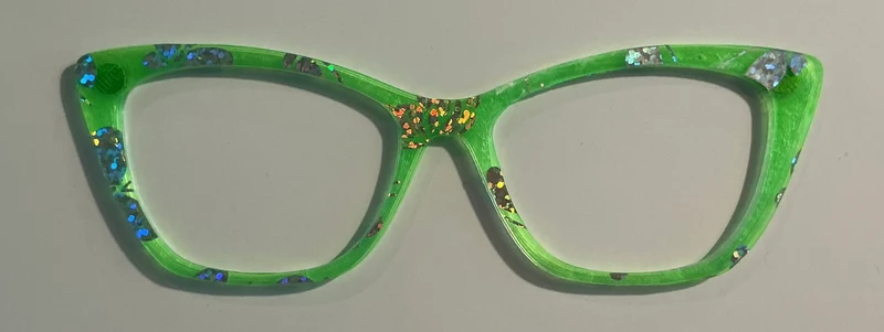 Wanda Topper; Crafty Chameleon, Jellies, green