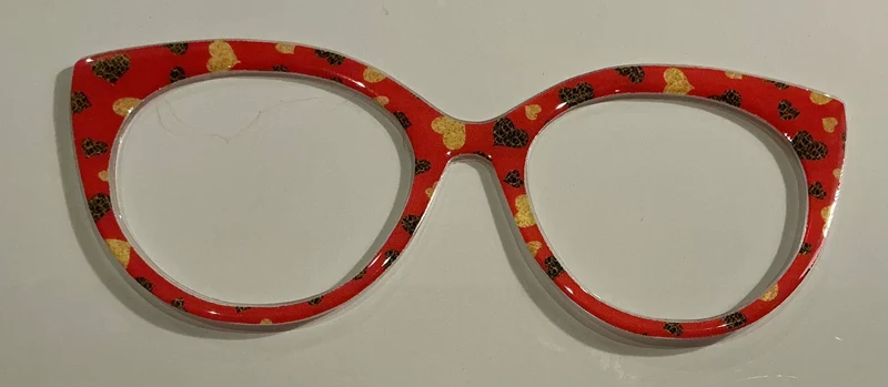 Zuri Topper, Busy Bee, gold and black stars on red