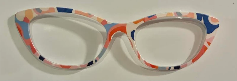 Ella Topper; MULTI COLOR/BLUE/TAN/PEACH/ORANGE