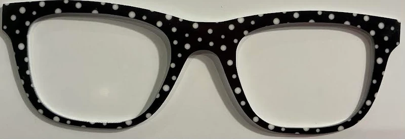 Jessie Topper; BLACK/WHITE/POLKA DOT