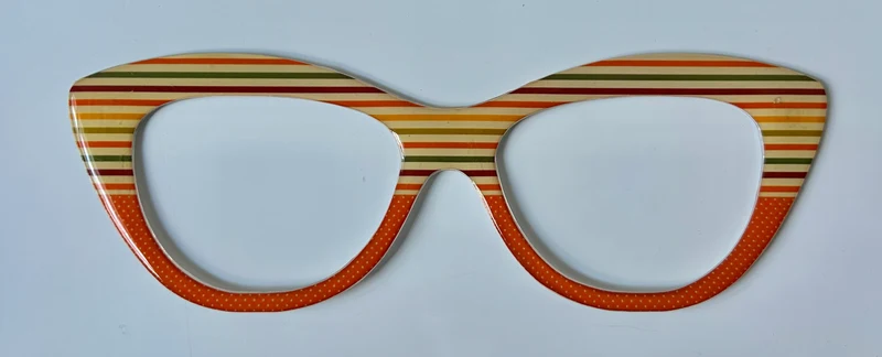 Quinn Topper; fall stripe to orange split