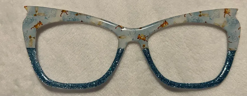 Wanda Topper; Hybrid; Harry Potter/ blue glitter split