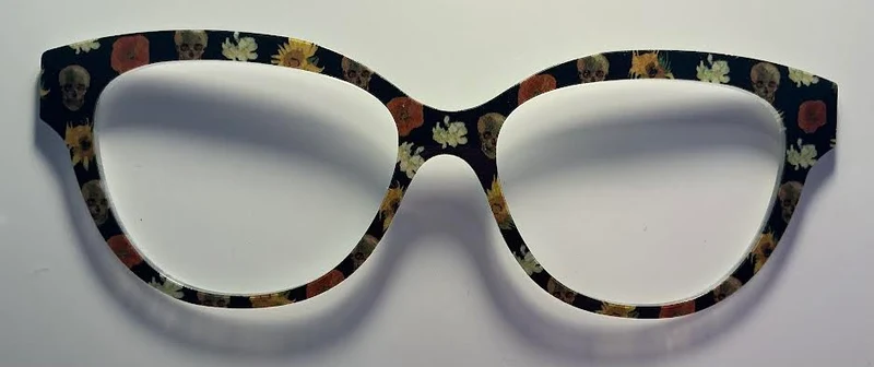 PAIR Quinn Topper; The Floral Skulls