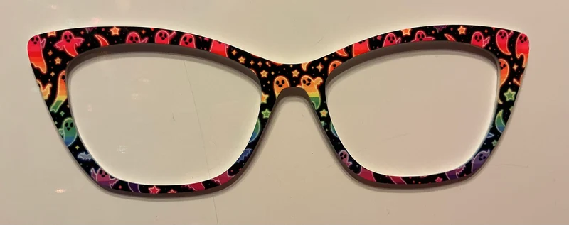 Wanda Topper; neon ghosts