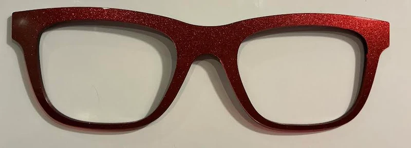 PAIR - Jessie Topper; DARK RED SHIMMER