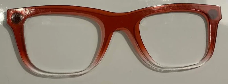 Jessie Topper; Myni-Made; orange to clear split