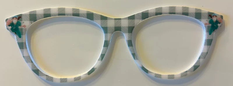 Brook Topper; green plaid; nursing