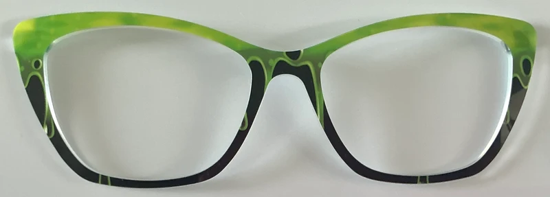 PAIR Wanda Topper; green slime