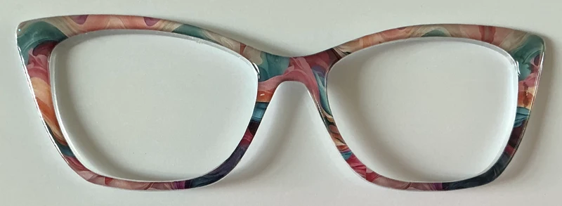 Wanda Topper; pastel swirls