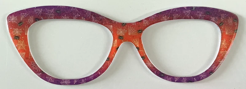 Quinn Topper; hybrid; purple and orange spider webs